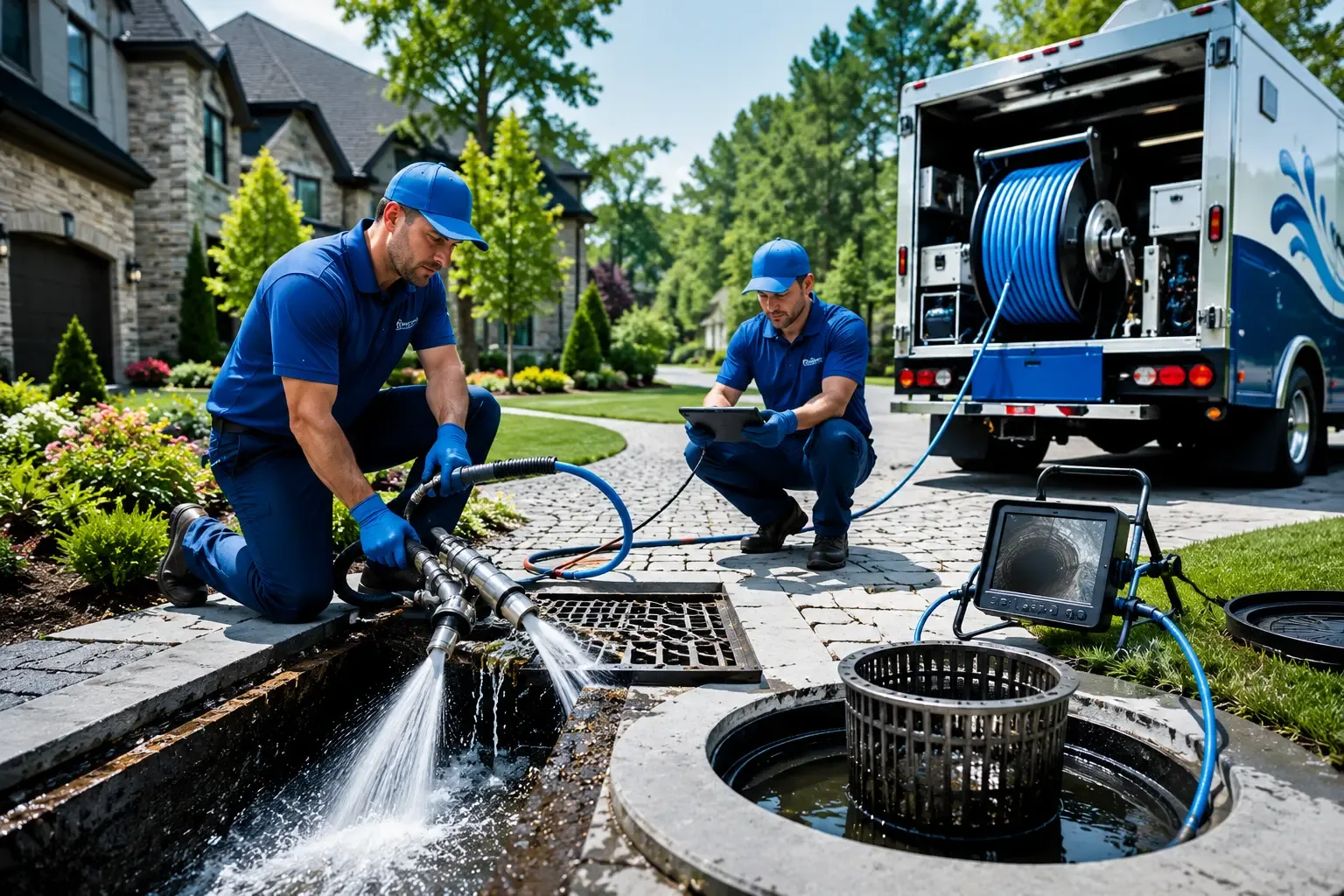 Local outdoor drain cleaning professionals in Yorktown, VA